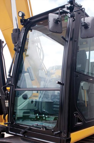 CAT E & F Excavator Windshield