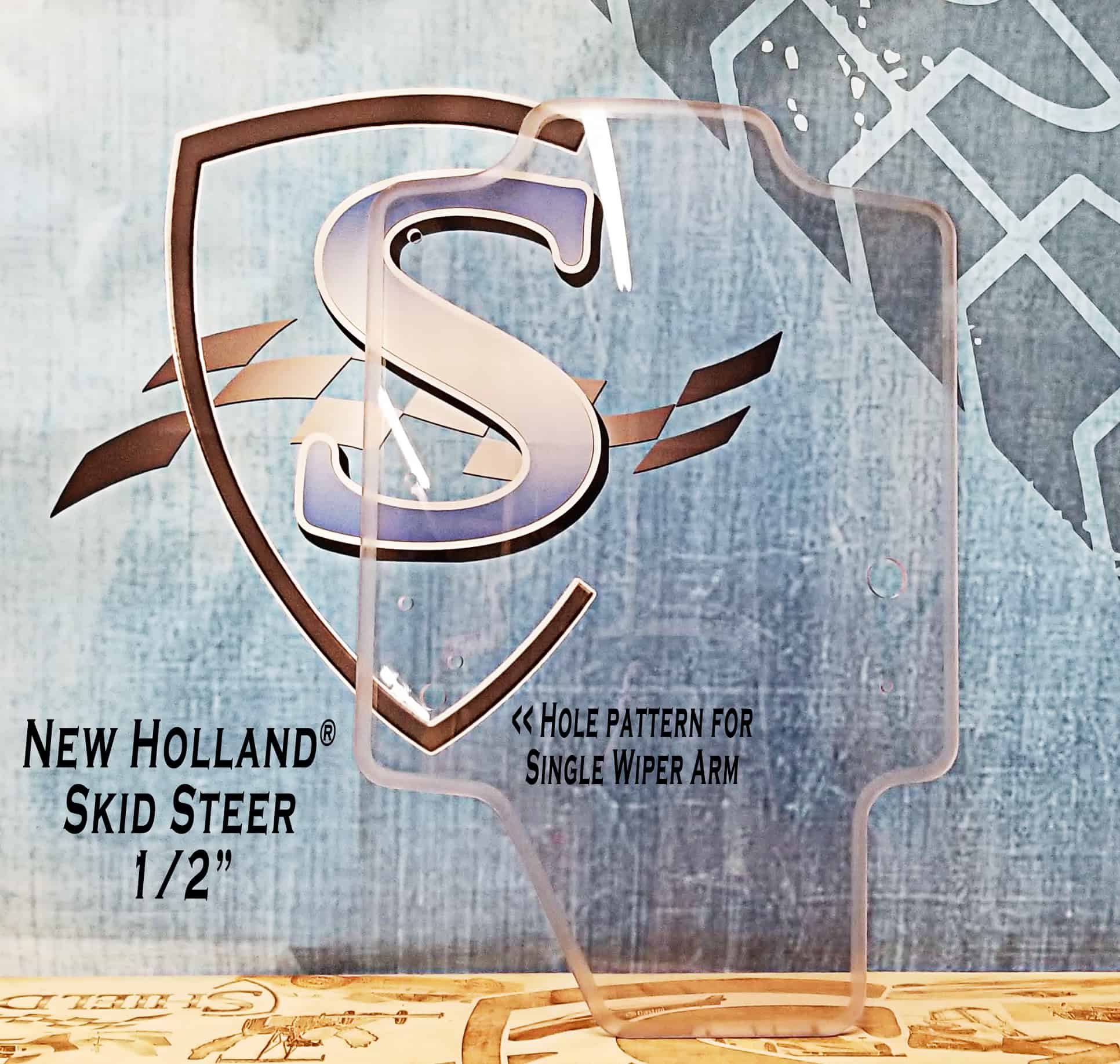 Case (SR/SV/TR/TV) & New Holland (L & C Series) Windshield: Skid Steer - Image 8