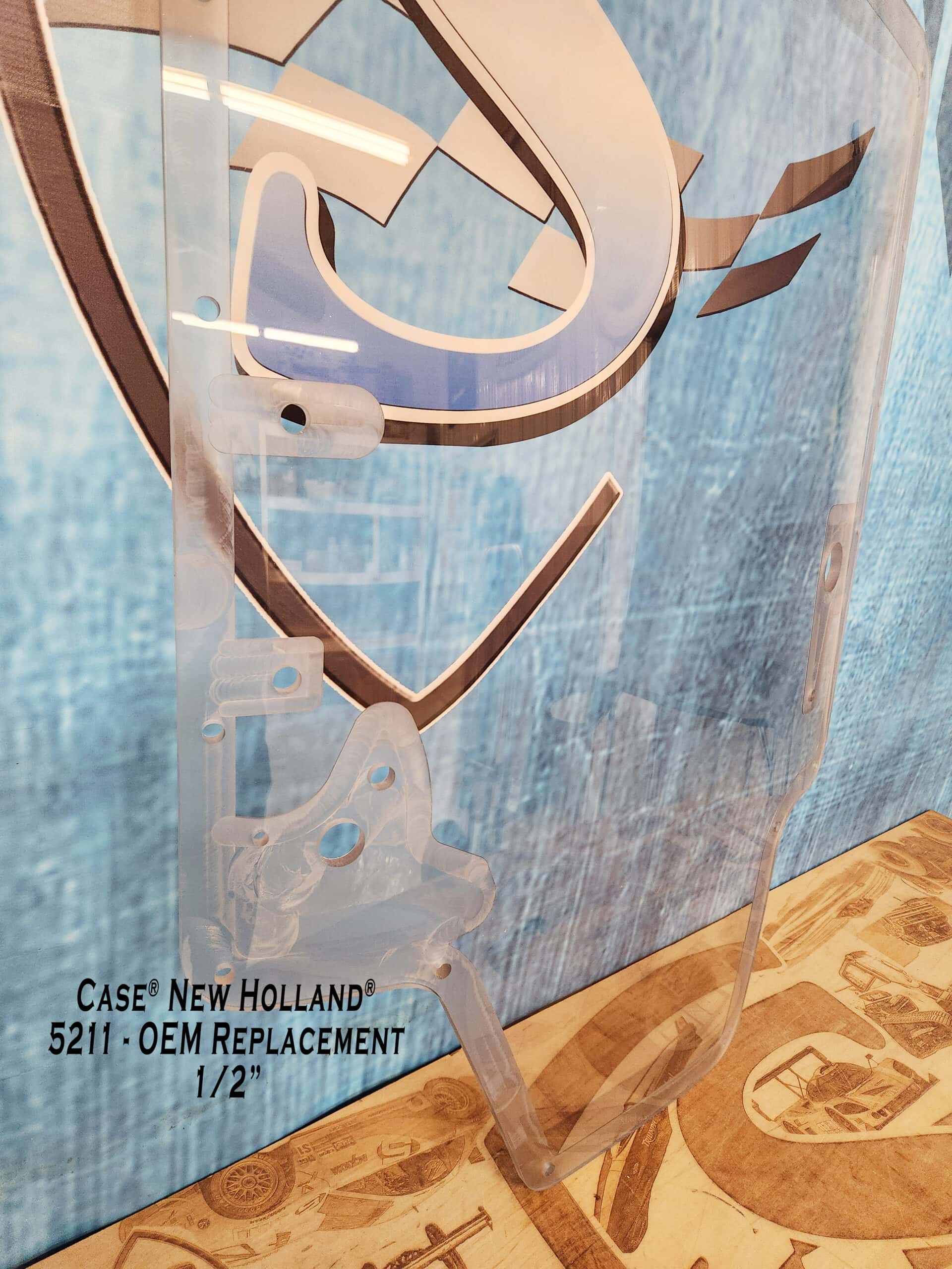 Case (SR/SV/TR/TV) & New Holland (L & C Series) Windshield: Skid Steer - Image 14